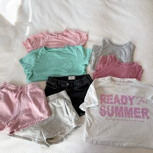 Girls Abercrombie Summer Tees and Shorts